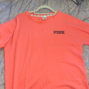 VS Pink peach crewneck